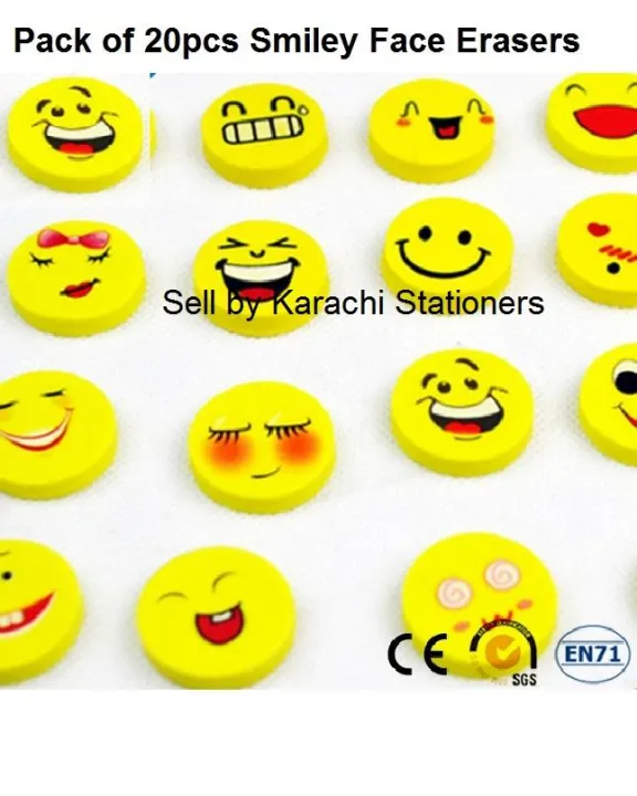 20%20Pcs%20-%20Smiley%20Face%20Eraser%20Cartoon%20Eraser%20-%20Image%204