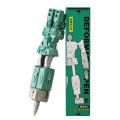 【ZOSR】 ABS Robot Deformation Pen Wear Resistant Non-toxic Ball-point Pen Portable School Office Supplies Children. 