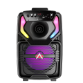 Audionic Iqra Q-30 Portable Bluetooth Speaker with Wired Mic | 8 Inch Subwoofer | RGB Lights | Karaoke Speaker | USB SD AUX FM | Rechargeable Party Speaker. 