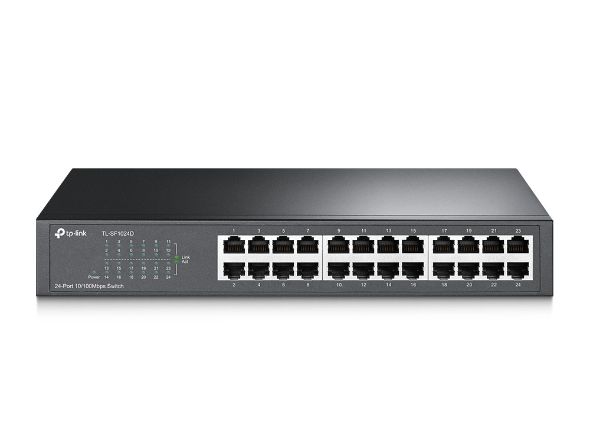 TP-Link%20Network%20Desktop/Rackmount%20Switch%20TL-SF1024D%2024-Port%2010/100Mbps%20-%2018%20Months%20Brand%20Warranty%20-%20Image%205