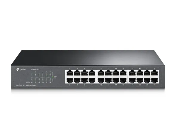 TP-Link%20Network%20Desktop/Rackmount%20Switch%20TL-SF1024D%2024-Port%2010/100Mbps%20-%2018%20Months%20Brand%20Warranty%20-%20Image%205