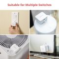 SwitchBot Smart Switch Button Pusher - Fingerbot for Automatic Light Switch, Timer and APP Bluetooth Remote Control, Works with Alexa, Google Home, IFTTT When Paired with SwitchBot Hub (White). 