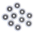 2/5/10pcs sliding shower roller wheel plastic door replacement roller wheel. 