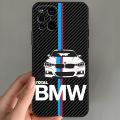 【2023】 BMW Carbon Fiber Logo Pattern Phone Case for OPPO Find X3 Neo X5 A55 A54 A16 A57 K9 K9S A92 A93 A74 A94 7 Reno 6 Pro Plus Cover. 