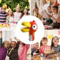 Prank Gadgets Plastics Bird Voice Changer Toys Record Simulation Cartoon Bird Changer Sound Toys Pronunciation Training Early Learning Children's Voice Bird Toy Stimulate Imagination. 