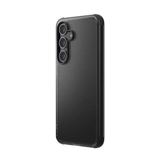 UNIQ Hybrid Combat Phone Case for Samsung Galaxy S24 Plus – Carbon (Black)