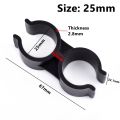 20mm 25mm PVC Double U-type Pipe Clamp Garden Water Tube Support Joint Irrigation Fittings Plastic H-type Water Pipe Clip Clamp. 