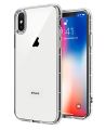 iPhone X, XS Soft Shockproof Jelly Back Cover Transparent Flexible TPU Case, Scratch-Resistant, Slim Fit, Clear Design. 