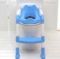 Children Toilet Training Seat With Padded Seat, Toilet Seat With Step Stool Ladder. 