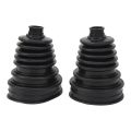 2Pcs CV Joint Boots Set Silicone Material Wear Resistance Dustproof Without Removing Highly Flexible CV Boots for Cars. 