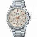 Original Casio - MTP-1375D-7A2VDF - Stainless Steel Wrist Watch for Men. 