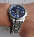 CASIO BLUE DIAL WITH DATE MEN'S WATCH - MTP-1314D-2AVDF. 