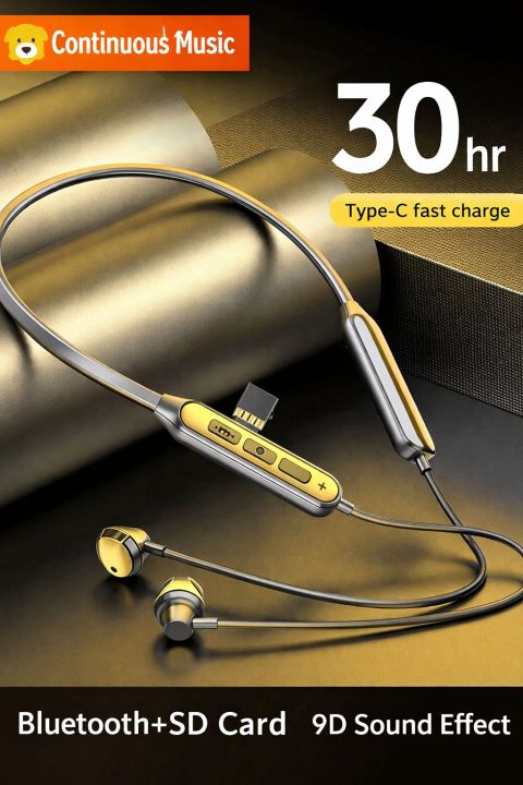 Magnetic%20Earphone%20D18%20Wireless%20Neckband%20Headphones%20Sports%20Waterproof%20Bluetooth%205.3%20Headset%20With%20Microphone%20SD%20Card%20for%20Xiaomi%20-%20Image%206
