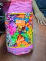 Colorful Building Blocks Set, Coloured Building Block Toys For Children /  Toys-shop Choice Building Toy Blocks Bag. 