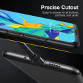 HUAWEI P30 PRO BLACK SOFT SILICON BACK COVER. 