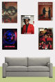 Set of 5-The Weeknd Aesthetic Music Posters Room Posters Vinyl Paper Music Vintage Posters Home Room Art Painting Wall Poster. 