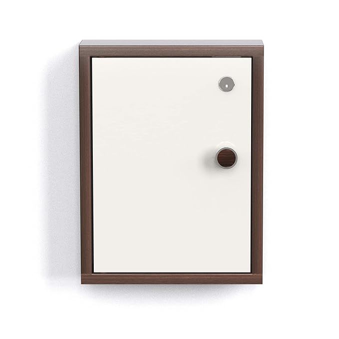 Wooden%20Key%20Hanger%20Box%20Cabinet,%20Key%20Holder%20with%20Locker%20Upto%2018%20Keys%20for%20Living%20Room%20Home%20Furniture%20(Wenge%20&%20White)%20-%20Image%202