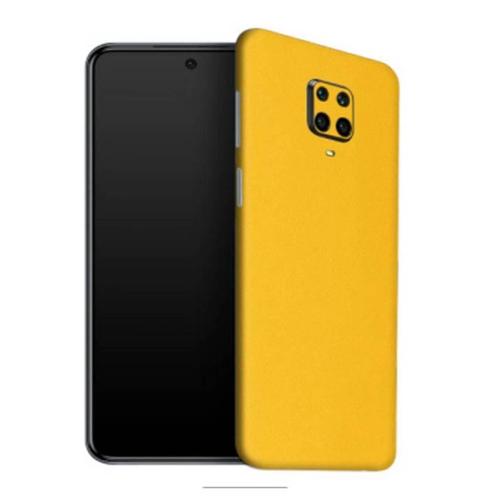 YELLOW COLOUR SKIN/WRAP FOR REDMI NOTE 9 Pro/9s
