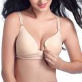 Maternity Bra - Front Opening - Bra with Foam - Feeding bra - 100% Cotton - Wireless Bra - Nursing bra - Front Open Button opening Bra - Breast feeding bra Multicolor. 