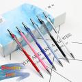 Thin cute metal mechanical pencil 0.5mm and 0.7mm multiple colors are sent randomly. 