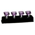 Set of 4 Purple Diamante Napkin Rings - Premier Home - SKU 8855120. 