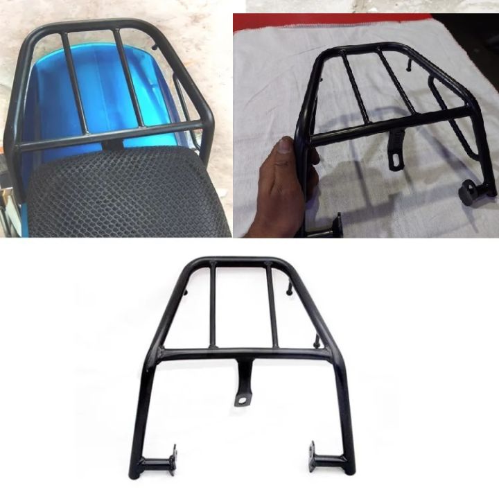 Yamaha YBZ 125 , DX Rear Carrier, Rear Take Seat handle  16 Gauge A+ [IRON PRO PK]