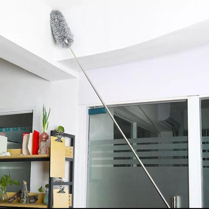 NEW 100cm Long Microfiber Duster with Bendable Head Bulu Ayam Extendable Expandable Scratch-Resistant