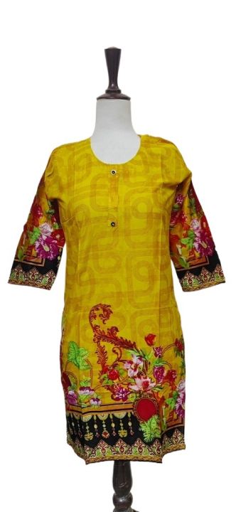 Lawn Stitched Shirt Ready to Wear for Girls and Women