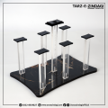 Modern Kitchen Glass Stand Holder - New Concave Design | TARZ-E-ZINDAGI - Wooden & Acrylic Glass Holder Stand for Kitchen and Table. 