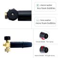 Snow Foam Lance for DEXTRO - Foam Cannon Shampoo Dispenser Sprayer - for some Pressure Washers of Samco, Daewoo, Total, Ingco, CVS, CPT, Lutian, Ancor, Jasco, Crown, Wika, Hitachi, etc. - select 750ml Plastic OR 1000ml Metal. 