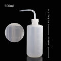 Plastic Safety Wash Bottles Lab Squeeze Bottle LDPE Squirt Bottle Tattoo Bottle with Narrow Mouth and Scale Labels. 