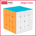 High Quality Rubik Cube 4x4 Stickerless Fast Speed Magic Cube for Kids Early Learning - 4x4 Cube Puzzle. 