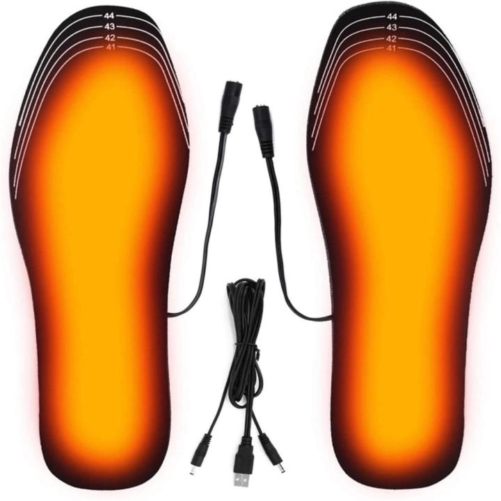 Heated Insoles Electric Foot Warmer USB Heating Pad Shoe Insoles Feet Warmer
