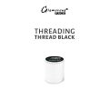 Glamorous Face Hair Removing Threading Thread Black Box For Upper Lips Eyebrow & Cheeks, Dhaga. 