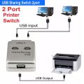 Usb Printer  Data Switch 2 Port / Printer Sharing Switch 2 Port / 2 Port Printer Sharing Switch. 