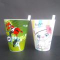 Sippy Cups 350 ml | Glass with pipe | Straw Glass| Cartoon Cups for boys and girls Straw Cup Water Glass Juice Cup With Straw For Kids Random Design. 