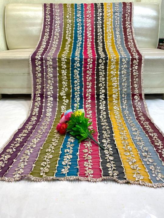 Mahndi%20Maio%20Hand%20made%20Traditional%20Gotta%20work%20Dupatta%20LCD%20gotta%20Multi%20shaded%20Dupatta%20%20Fabric%20pur%20Soft%20Bamber%20Chiffon%20Dupatta%20ONLY%20-%20Image%204