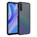 For Huawei Y9s - High Quality Matte PC Back Soft TPU Frame Shockproof Color Button with Camera Protection Lens Protection Camera Protective Back Cover Case For Huawei Y9s. 