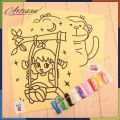 Artisan - 6 Cards Different Designs Sand Art. 