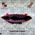 Pakistani  SIndhi Traditional Cultural Wear Embroidered Hand Shoulder Bag Purse Multicolour Embroidery  ZENZ Handmade Handicraft. 