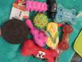 Imported - Dog Biting Rubber Toys - Interactive And Playful Toy For Dogs - Multi Colour. 