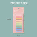 【FUN LIVE】 Stickers Label For Student Colorful Index Sticker Small Strip Marking Paper. 