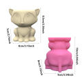 Plant Pot Silicone Mold | Cute Animal Shape Succulent Flowerpot Planter Concrete Moulds | DIY Cement Molds Flower Pot Crafts Garden Decoration for Home Decor. 