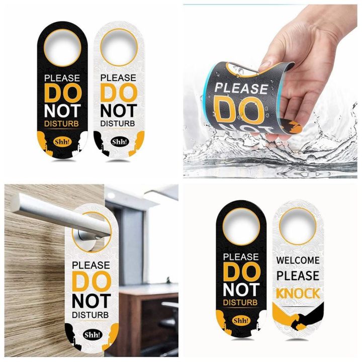 New Design PVC Door Sign Double Sided Please Do Not Disturb Hotel ...