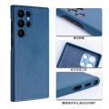 Applicable to Samsung S23ultra Business Phone Case S22+ Leather Official Website Drop-Resistant All-Inclusive Original Protection Case. 