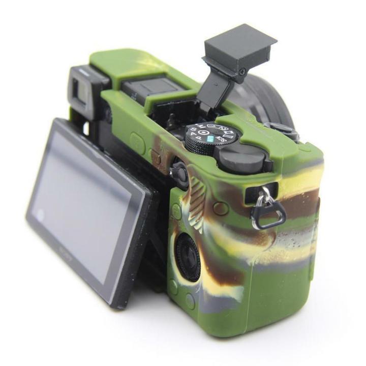 Silicone Rubber Case for A6100 A6300 A6400 Mirrorless Camera