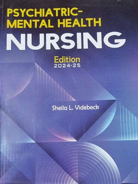 PSYCHIATRIC MENTAL HEALTH NURSING BY SHEILA L. VIDEBECK.   Sheila Nursing Book , Nursing Books , Medical Books