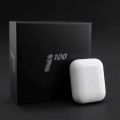 i100 TWS 1:1 Bluetooth 5.0 Wireless Earphone Stereo Headset Auto Pairing Earbuds QI Wireless Charging. 