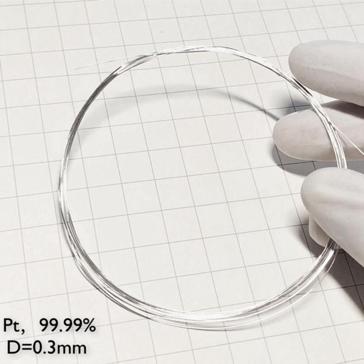 Platinum Wire Pure Metal Platinum Wire 0.3mm 99.99% Pure, Used for Scientific Research Experiments