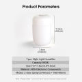 DoomHot Air Humidifier Mini Night Light Portable Mist Sprayer USB Electric Air Humidifier 300ML Cool Water Mist Maker with Warm Night Light With 2 Working Modes for Home Office Car. 